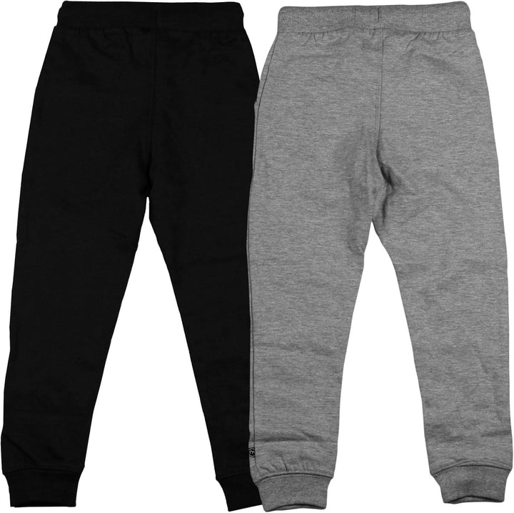 MINYMO Baby-Jungen Jogginghose (2er Pack), Grau