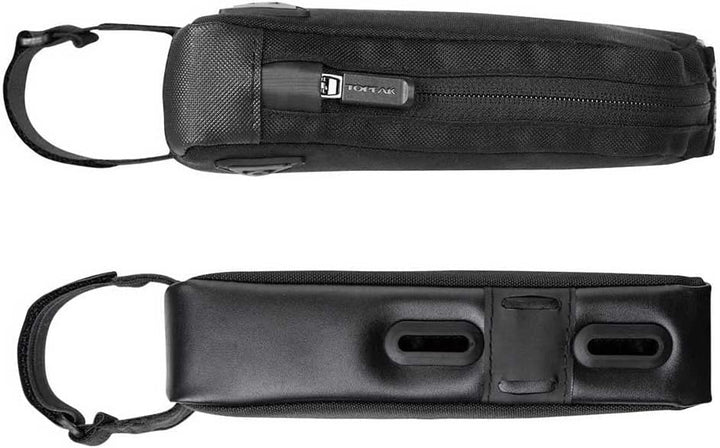 TOPEAK Unisex – Erwachsene Fastfuel Oberrohrtasche, Schwarz, 0,5L