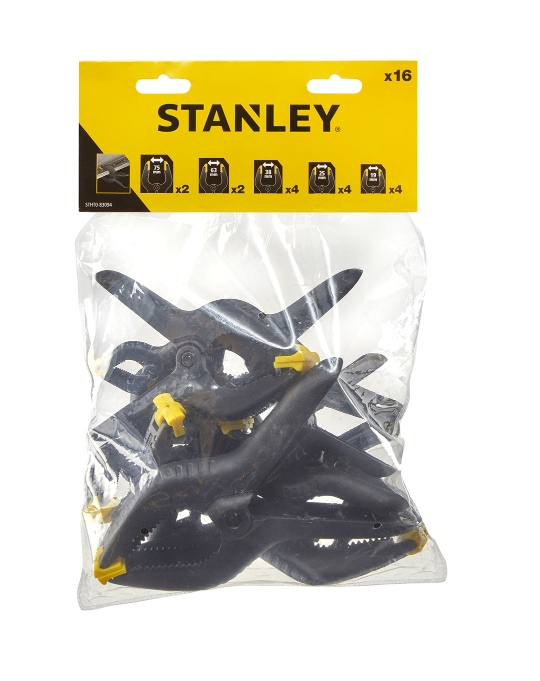 Stanley STHT0 – 83094. Packung 16 Schraubklemmen