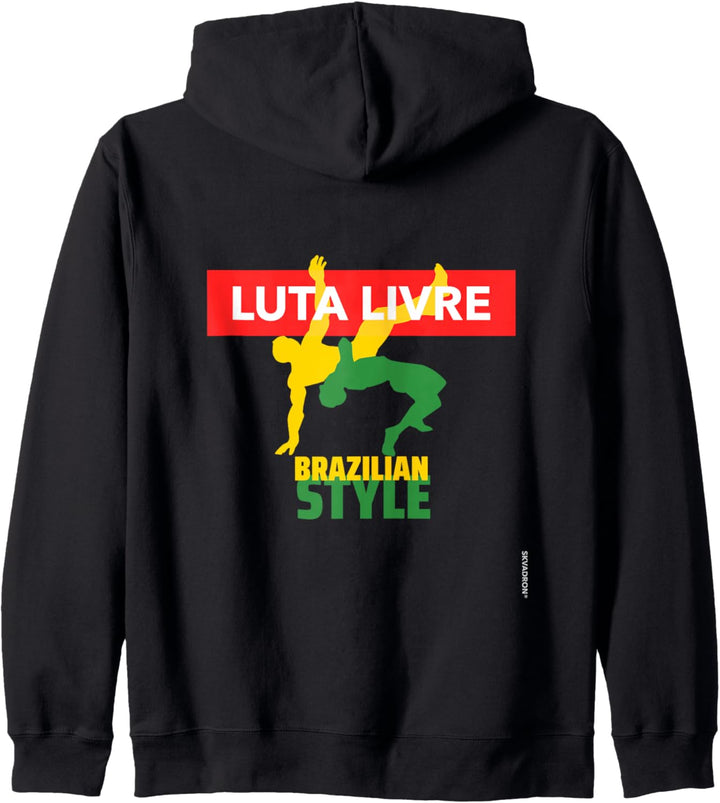 Luta Livre - Brazilian Style Wrestling - Mixed Martial Arts Kapuzenjacke