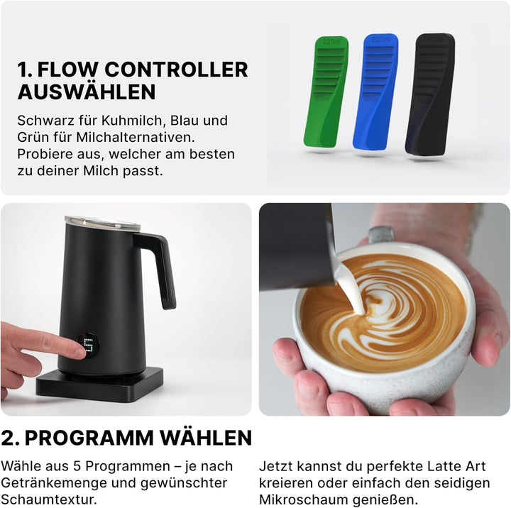 Subminimal NanoFoamer Pro Gen-2 – Revolutionärer freihändiger Mikroschaum-Milchbereiter für Schaum i