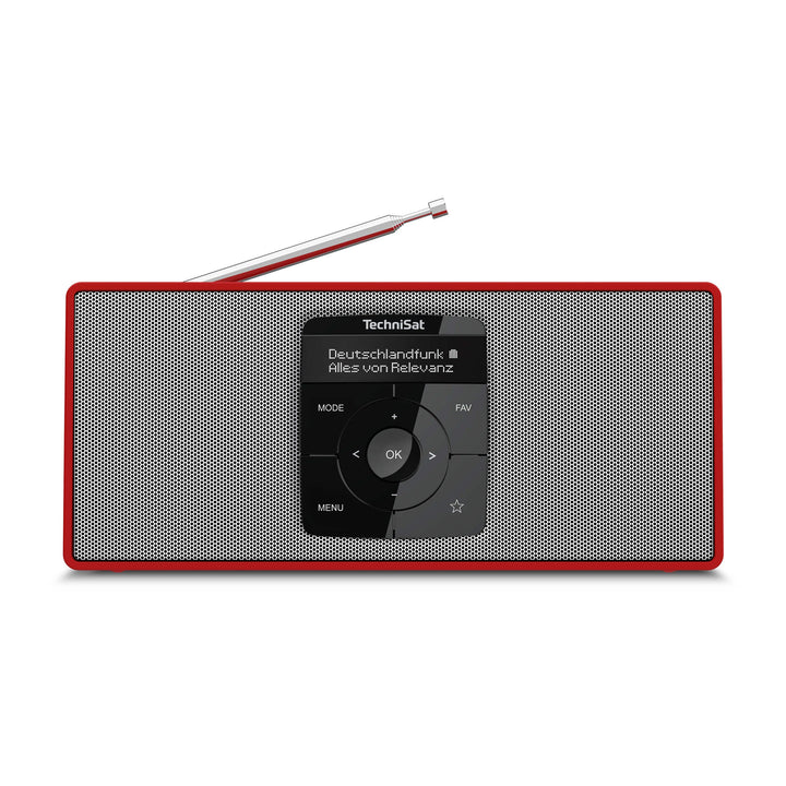 TechniSat DIGITRADIO 2 S - Tragbares DAB Stereo-Radio mit Akku (DAB+, UKW, Bluetooth Audiostreaming,