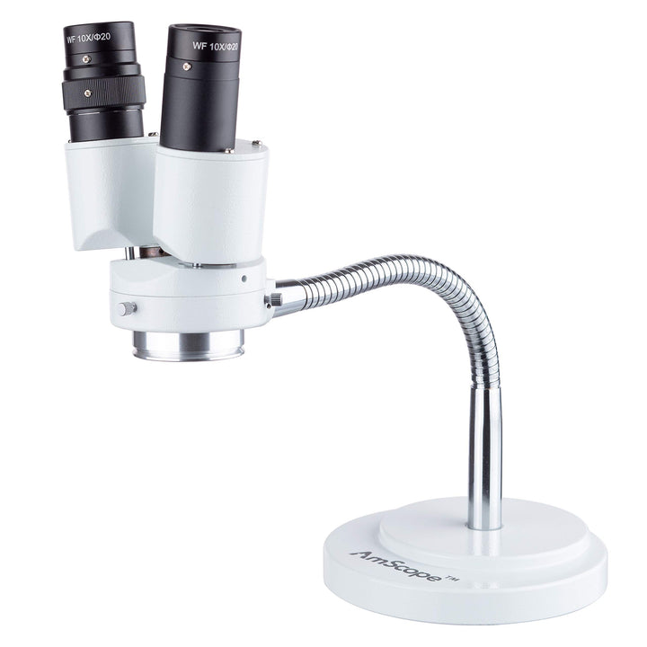 AmScope - Fernglas-Stereo-Mikroskop mit 8-facher Vergrösserung mit 360-Grad-Drehung - Zahnarzt, Labo