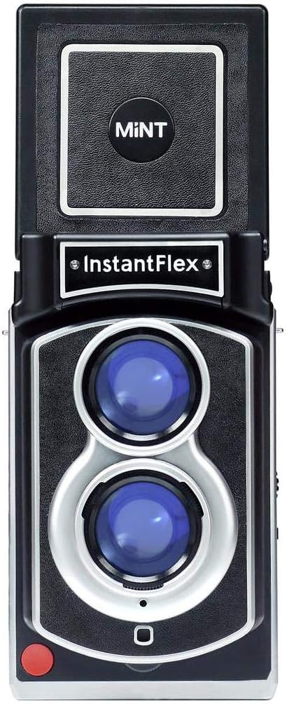 MINT – instantflex TL70 – Twin Lens Reflex Sofortbildkamera für Fuji INSTAX Mini Sofortbild Film, IN
