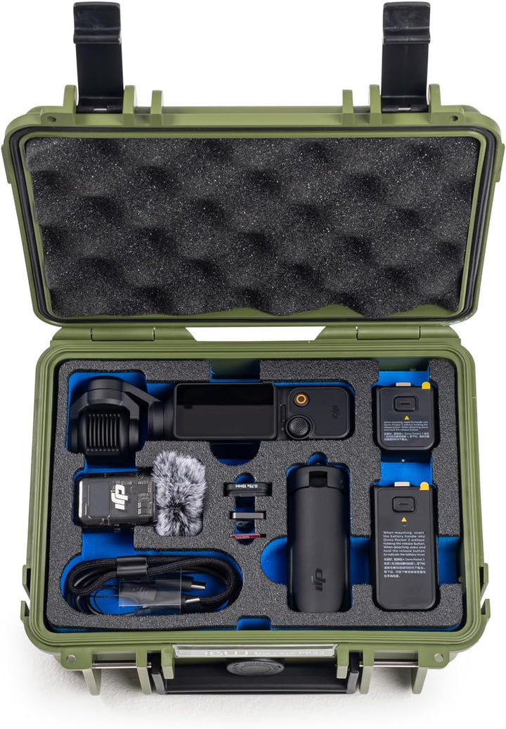 B&amp;W International B&amp;W Transportkoffer Outdoor für DJI Osmo Pocket 3 Kreativ Combo - Type 500 Bronze-
