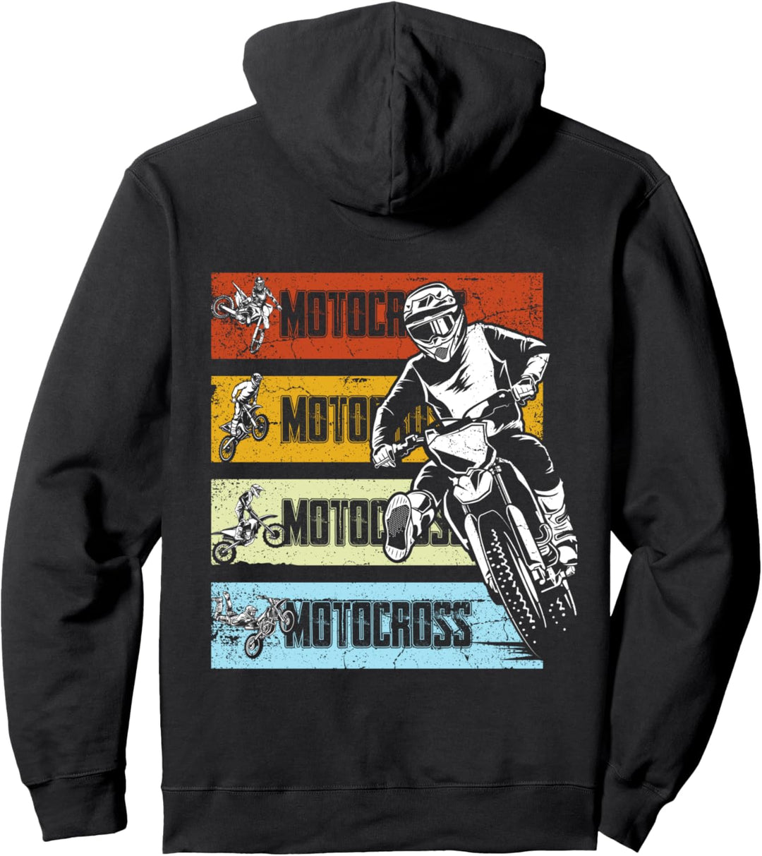 Motocross Enduro Supermoto Bike Dirt Biker Pullover Hoodie