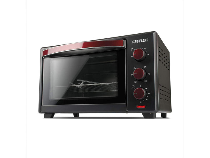 G3 Ferrari G10132 il Moro 28 Plus, 28 L Umluft-Ofen, 1600 W, 6 Programme, 60 Min Timer, 100–230 °C,