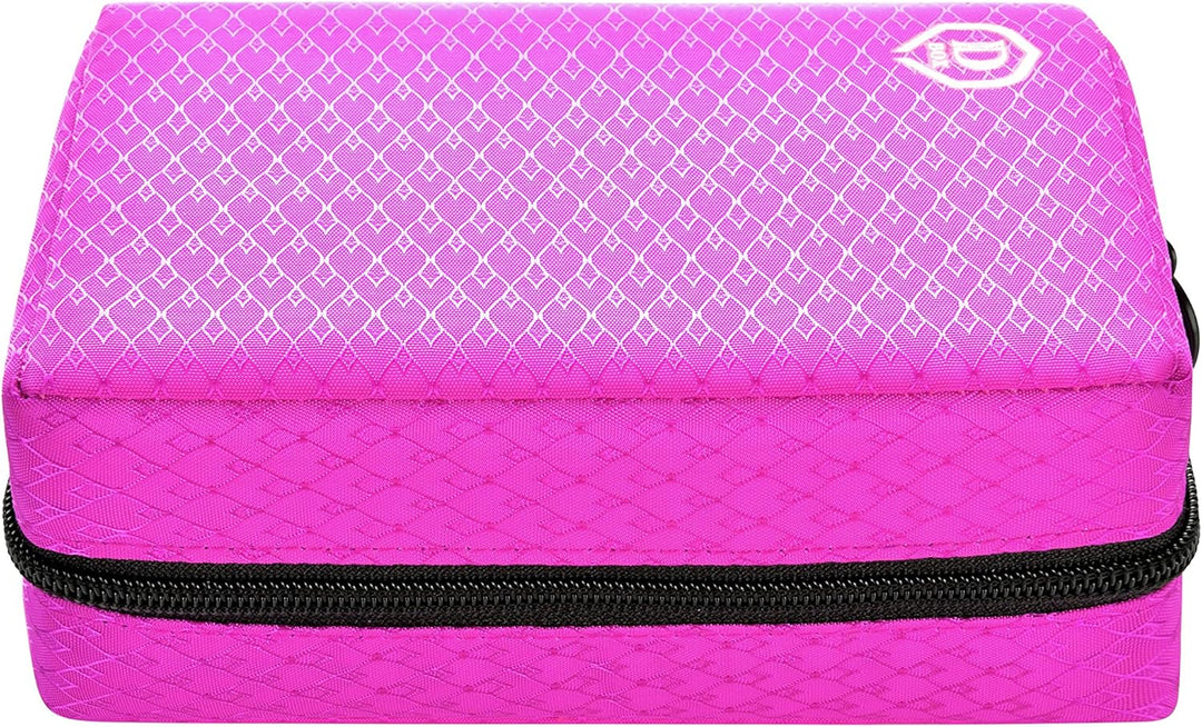 ONE80 Double Darttasche für Darts Dart Wallet Dart Cases Pink, Pink