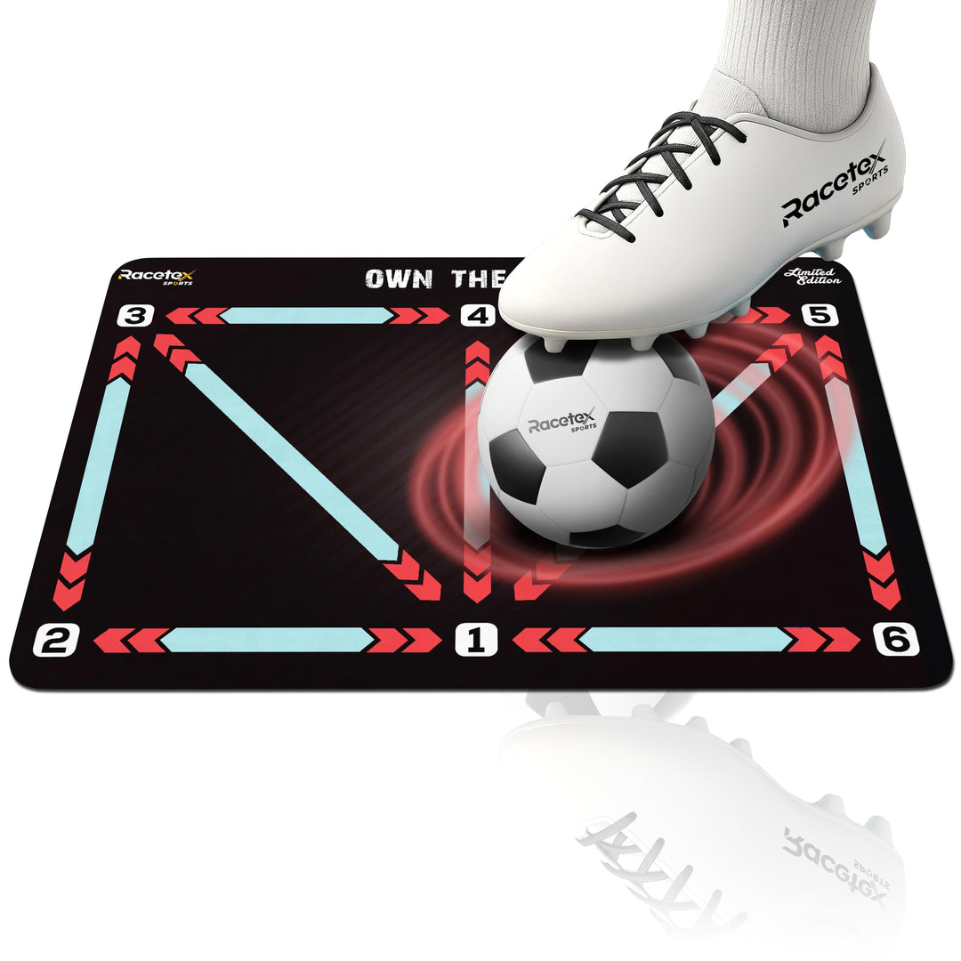 Fussballmatte Training Kinder 90x60 cm – Rutschfeste und Langlebige Fussballmatte – Die Kickmatte fü