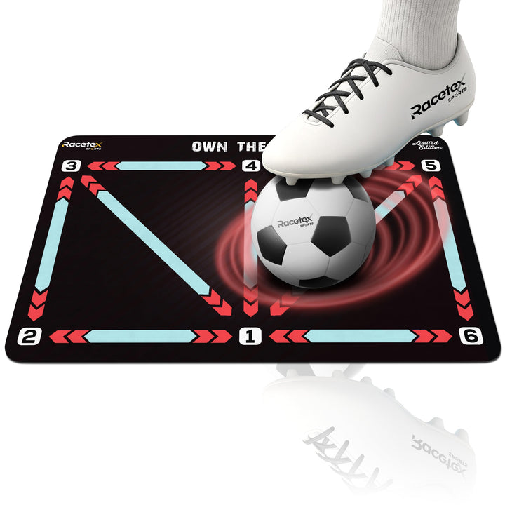 Fussballmatte Training Kinder 90x60 cm – Rutschfeste und Langlebige Fussballmatte – Die Kickmatte fü
