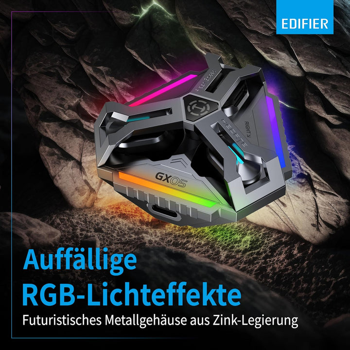 EDIFIER Hecate GX05 Gaming Ohrhörer mit ultraniedriger Latenz, Hi-Res, LHDC