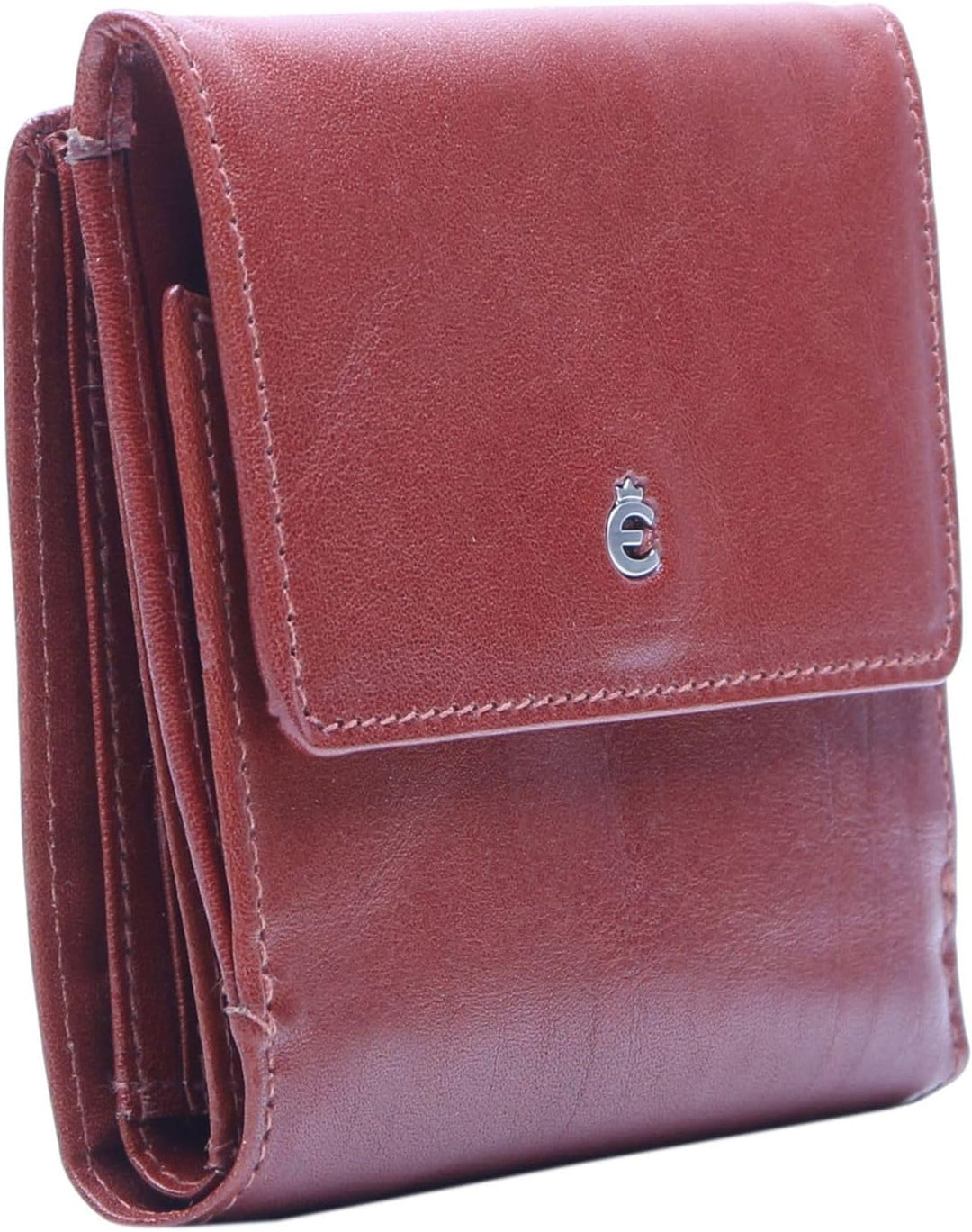 Esquire Toscana Schachtelbörse Leder 10,5 cm Braun, Braun