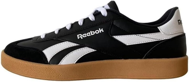 Reebok Unisex Smash Edge STennisschuhe 34/35 EU Black White Gum, 34/35 EU Black White Gum