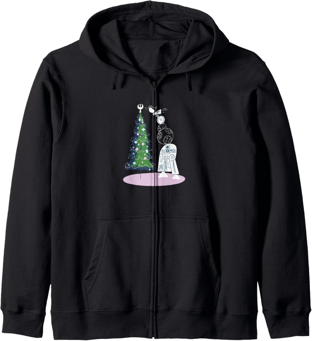 Star Wars Group Shot Droid Christmas Tree Kapuzenjacke