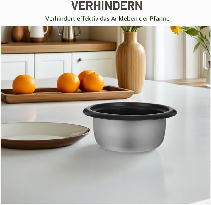 Cabilock 1.5L Reiskocher Innentopf Aluminiumlegierung Antihaft-Einsatz FüR GleichmässIges Kochen Von