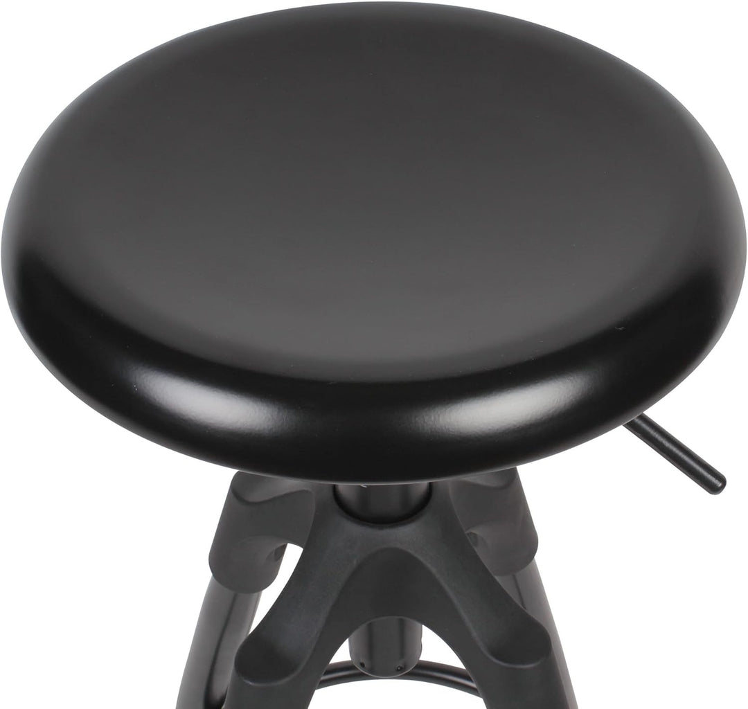 FineBuy Barhocker Metall 72-80 cm | Design Barstuhl 100 kg Maximalbelastbarkeit | Tresenhocker Indus