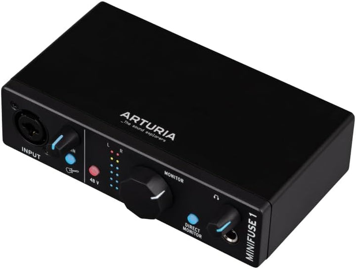 Arturia MiniFuse Recording Pack Black USB-Audio Interface+ CM1 + EF1 - USB Audio Interface