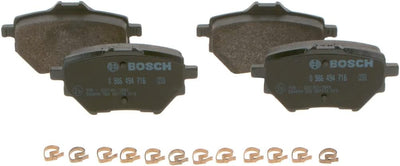 Bosch BP1711 Bremsbeläge - Hinterachse - ECE-R90 Zertifizierung - vier Bremsbeläge pro Set