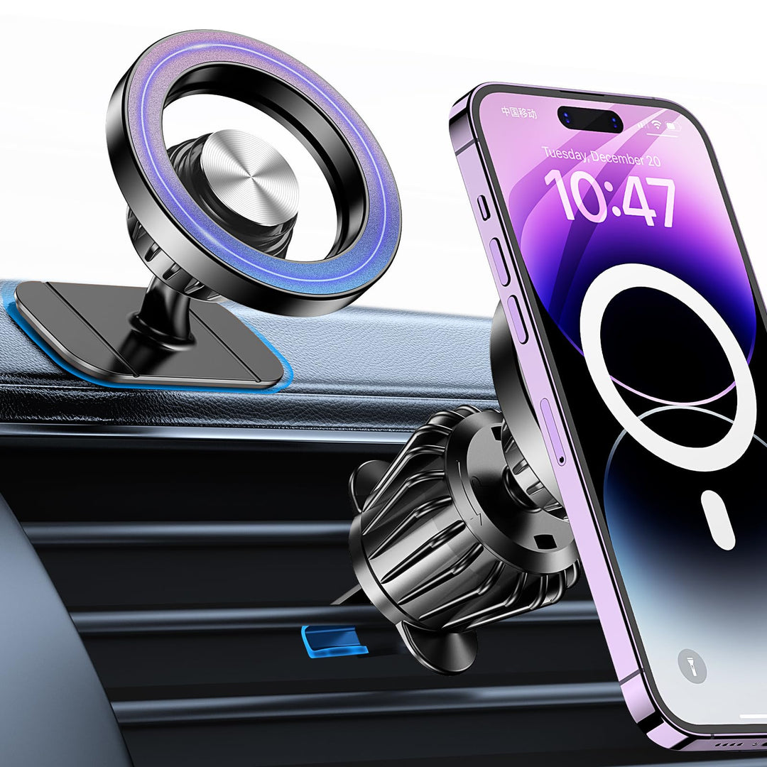 Coolpow Handyhalterung Auto für MagSafe Autohalterung 20 Starke Magnet Universal Magnetische Handyha