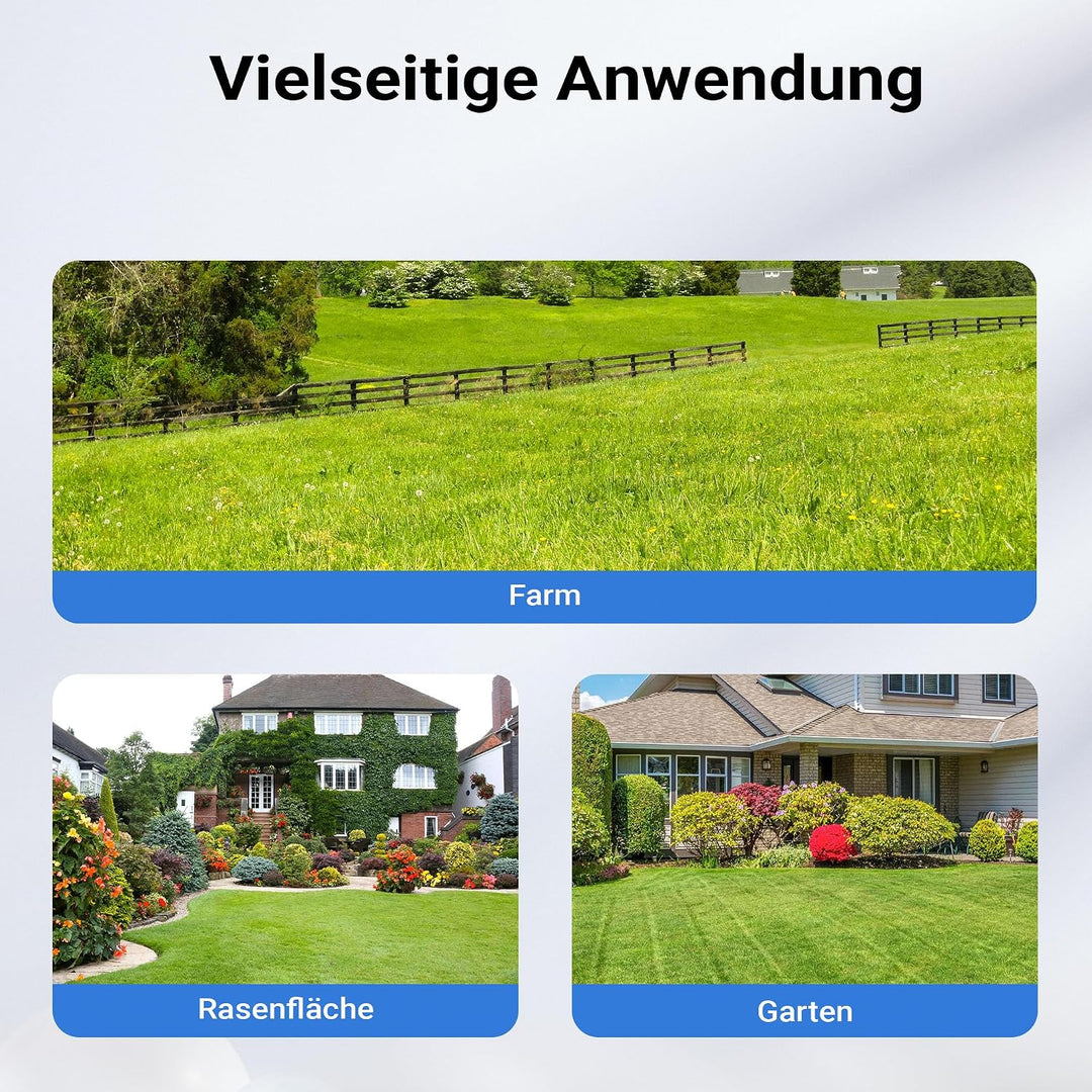 Wiltec Edelstahl Rasenrakel mit Stiel Grösse L, Flächenebner 35 x 75 x 2,8 cm Unebenheiten im Rasen
