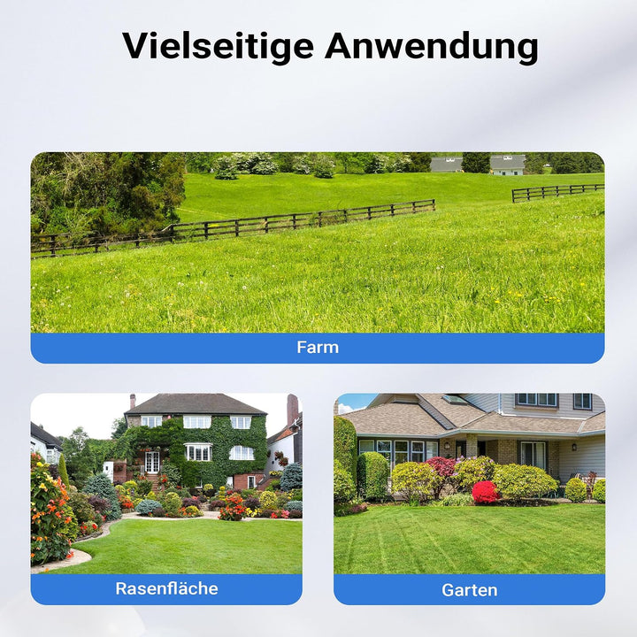 Wiltec Edelstahl Rasenrakel mit Stiel Grösse L, Flächenebner 35 x 75 x 2,8 cm Unebenheiten im Rasen