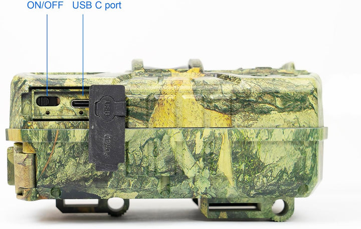 PNI Jagd 250C 4G LTE Trail Kamera mit Cloud-Speicher, 20MP Foto und 1080P Video, Nachtsicht und Bewe