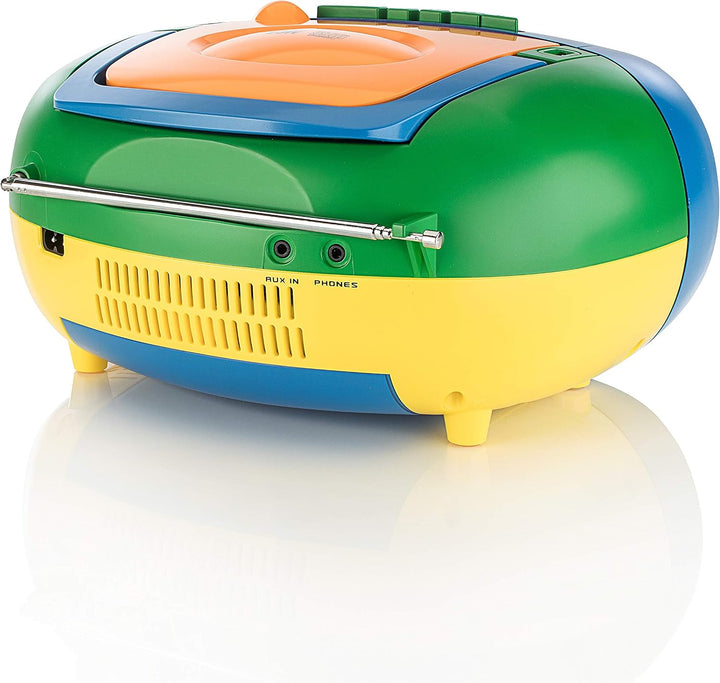 Dual DAB-P 210 Kassettenradio mit CD - DAB(+)/UKW-Radio Bunt, Bunt