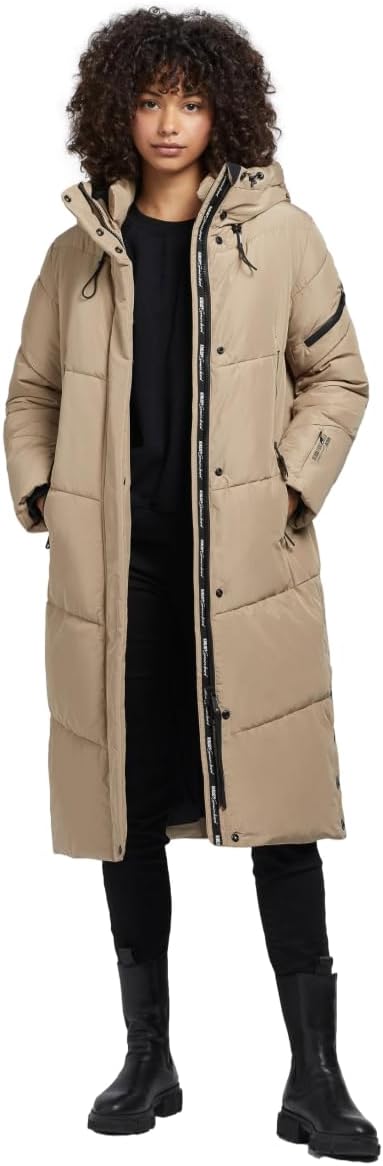 khujo Damen Steppmantel Sonje 5 XS TAO-SAND, XS TAO-SAND
