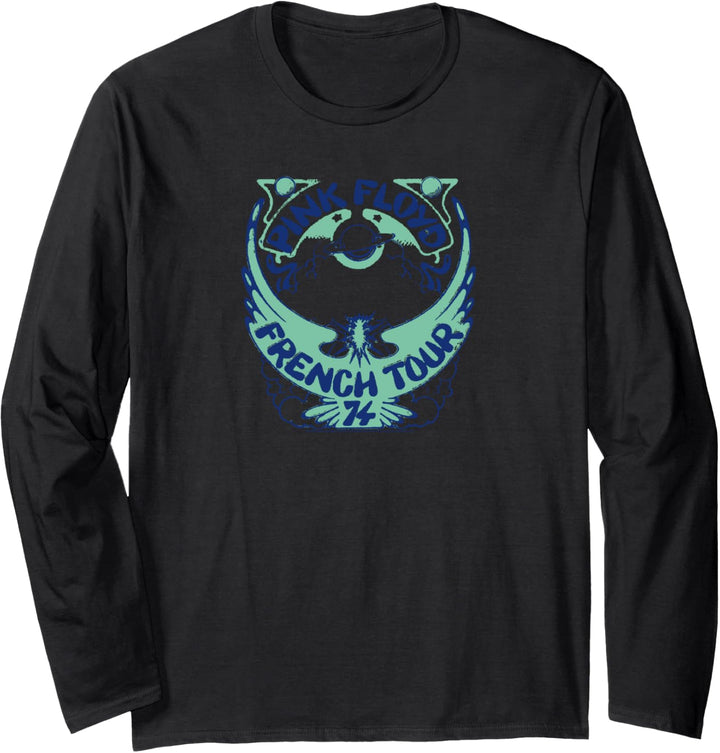 Pink Floyd French Tour 74 Langarmshirt