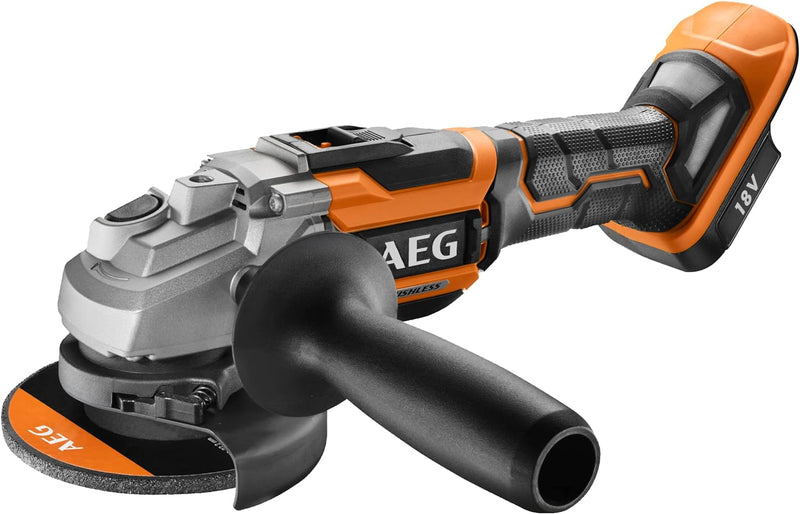 AEG - Duo Brushless 18 V: Schlagbohrmaschine, Schleifmaschine 125 mm, 2 Batt. 5,0 Ah Ladegerät, gros