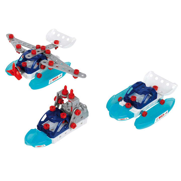 Theo Klein 8794 Bosch 3 in 1 Konstruktions-Set Watercraft Team | Zum BAU verschiedener Wasserfahrzeu