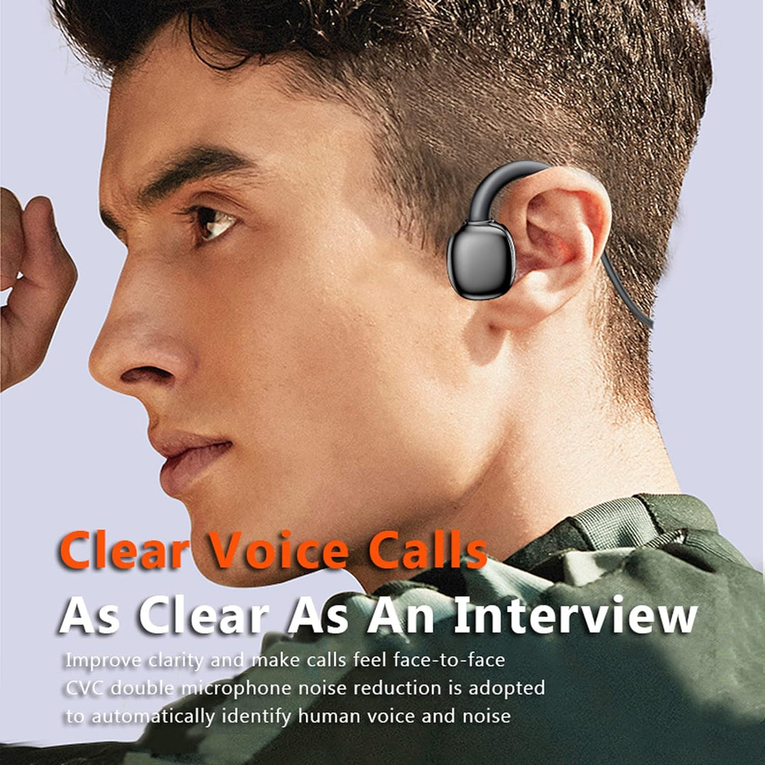 Open Ear Kopfhörer Knochenschall Bluetooth Sport Kopfhörer Bone Conduction Headphones kabellos Bluet