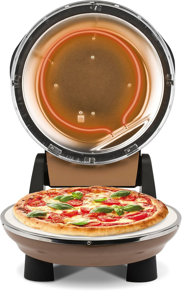 G3Ferrari elektrischer Pizzaofen Napoletana kupfer - limited Edition, G1003208, bis 400 Grad mit Piz