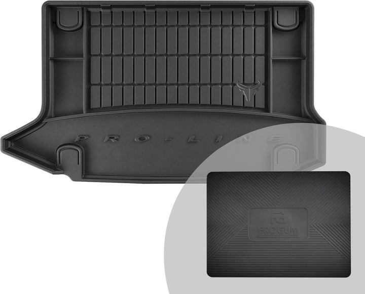 FROGUM ProLine 3D Gummimatte Exklusive Auto Kofferraummatte Kofferraumwanne für Hyundai Kona 2017-20