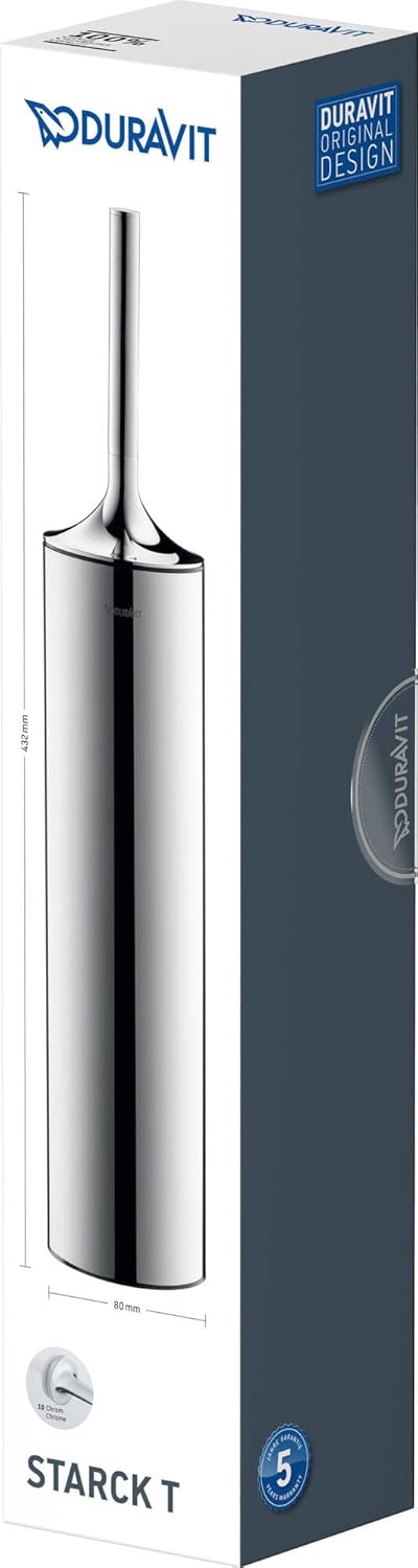 Duravit Bürstengarnitur Starck T, bodenstehend, Chrom
