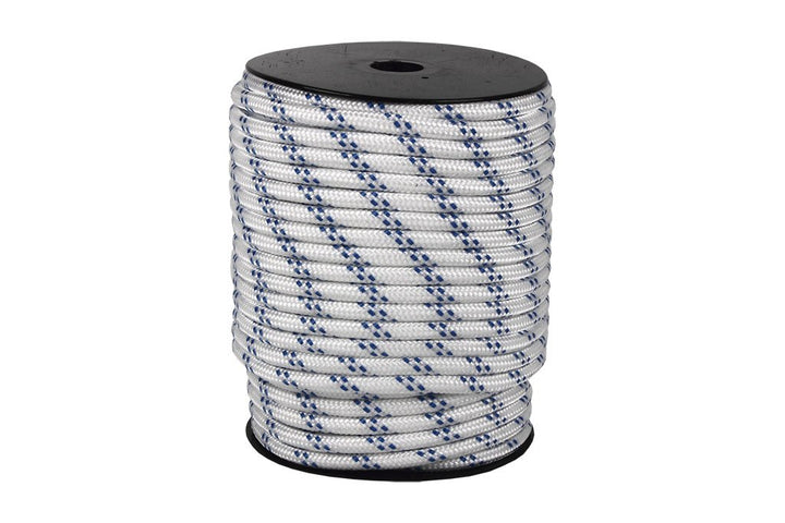 CARRETE CUERDA TRENZADA POLI 16MM 100 MTS BCO - Unid: 1 16 mm x 100 m, 16 mm x 100 m