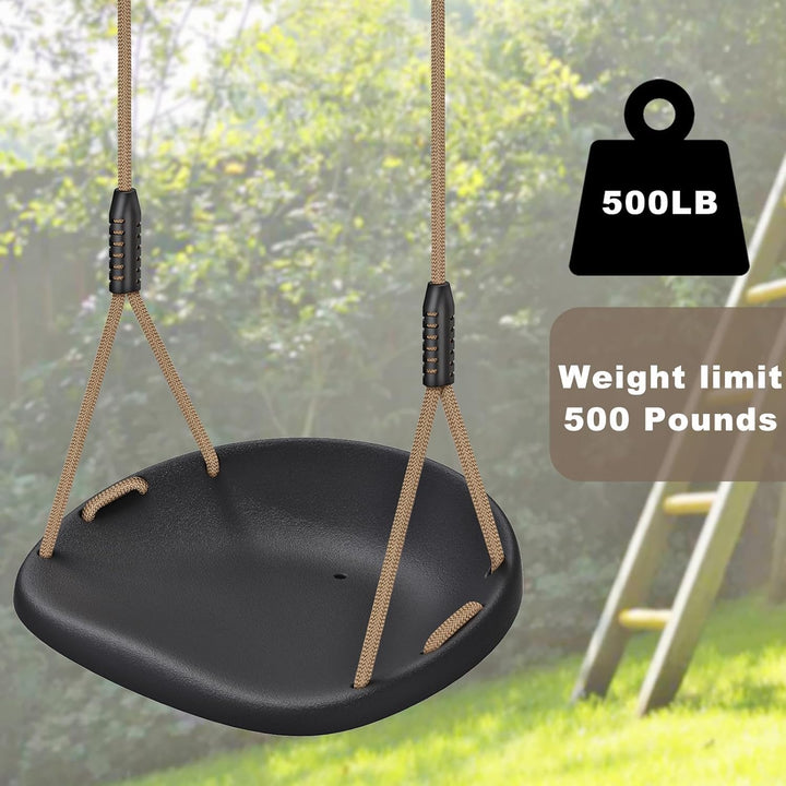 BeneLabel Schaukel Kinder, Indoor Outdoor Babyschaukel Hartgummi Schaukelsitz Spielplatz Gartenschau