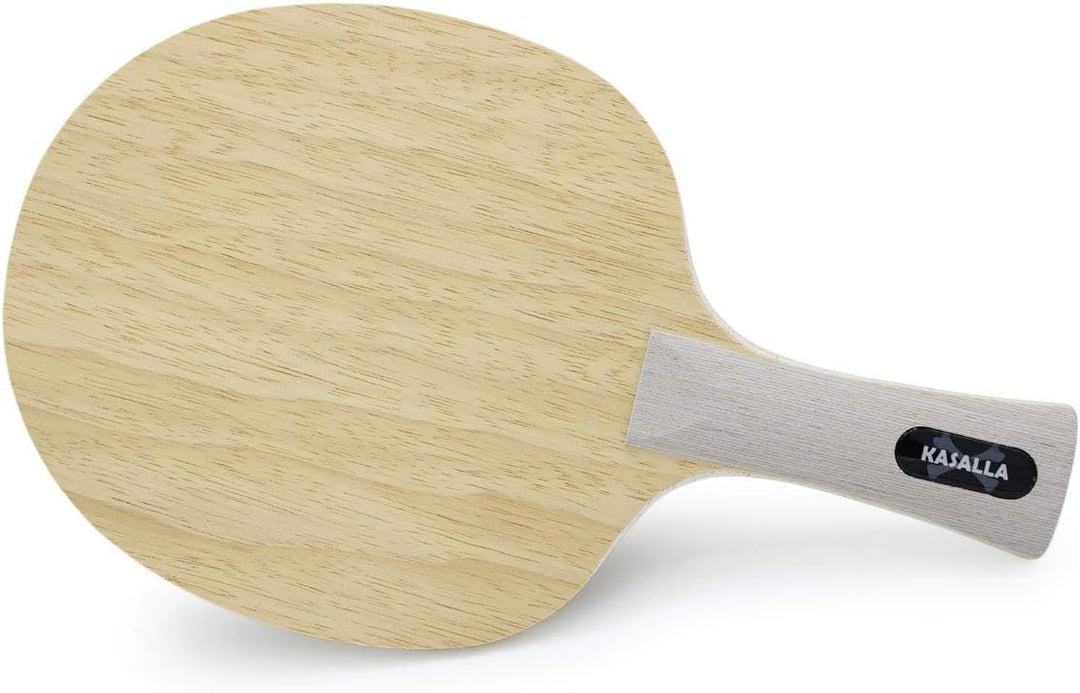 Sauer & Tröger Tischtennis Offensiv Holz für Noppenspieler | Kasalla | Gerade Konkav, Konkav