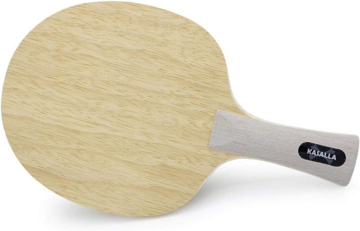 Sauer & Tröger Tischtennis Offensiv Holz für Noppenspieler | Kasalla | Gerade Konkav, Konkav
