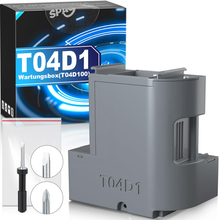 Spaceink T04D1/T04D100 Wartungsbox Kompatibel für Epson ET-15000 ET-4750 ET-3750 ET-4850 ET-3850 ET-