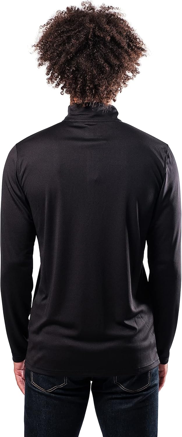 Ultra Game Offizielles NBA-Langarmshirt für Herren mit Viertelreissverschluss L Teamfarbe, L Teamfar