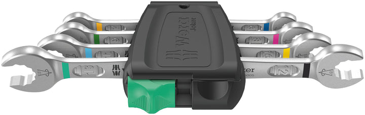 Wera - 05020314001 - Doppelmaulschlüssel-Satz, 6005 Joker 4 Set 1, 4-teilig