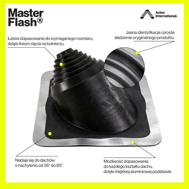 MASTER FLASH Angle Dachdurchdringung zum Schutz Gegen das Eindringen von Wasser Rohrmanschette Dachd