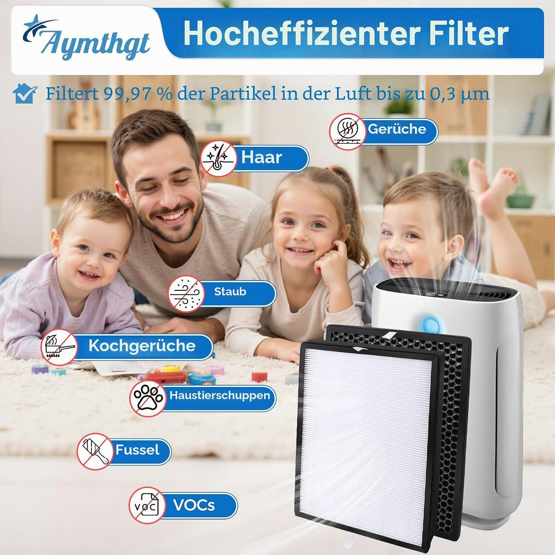 FY2420/30 Ersatzfilter Philips Luftreiniger AC2882 AC2885 AC2887 A2889 AC2892 AC3829 Serie 2000 und