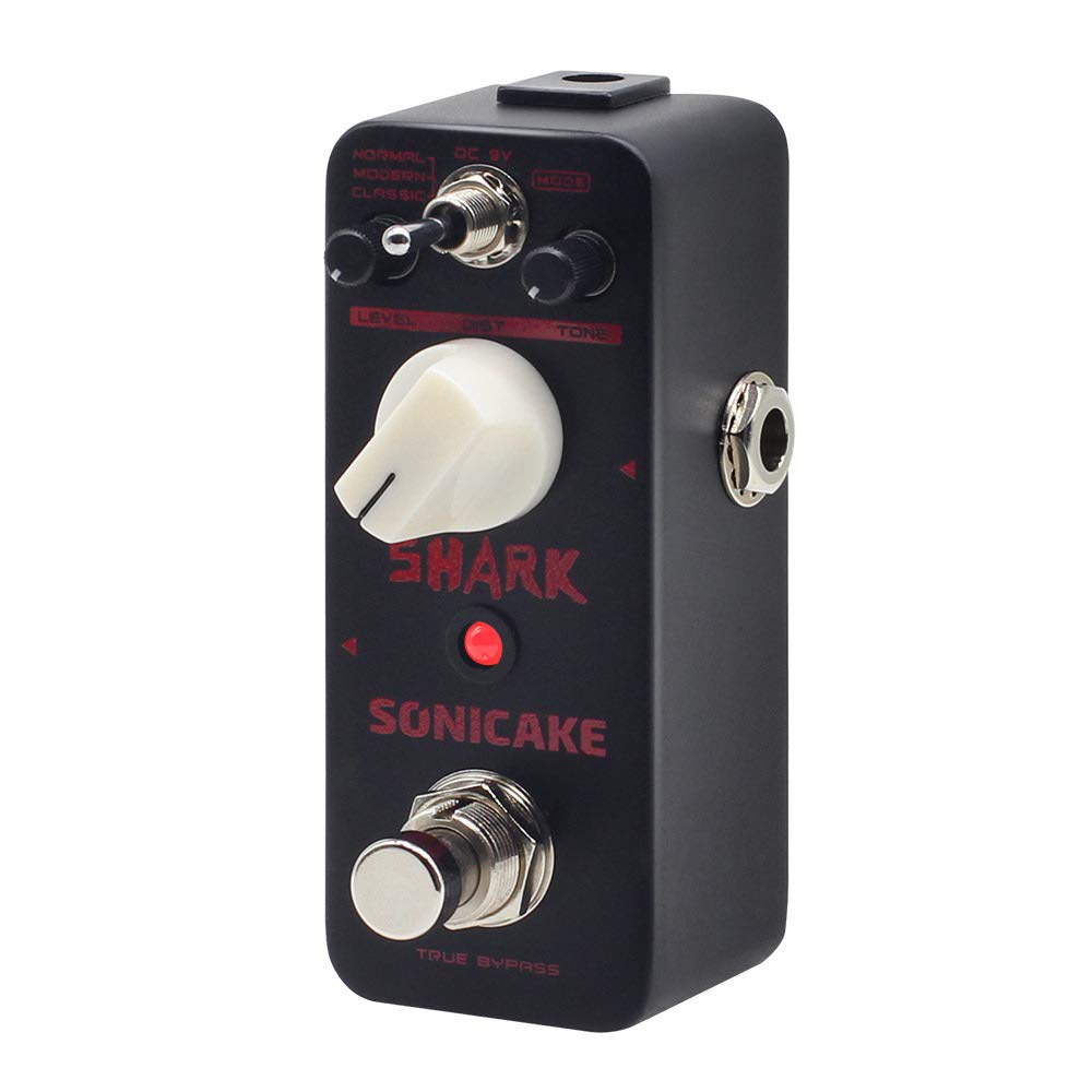 SONICAKE Distortion Gitarre Effektpedal Higain Classic British Stack Crunch High Gain True Bypass, D