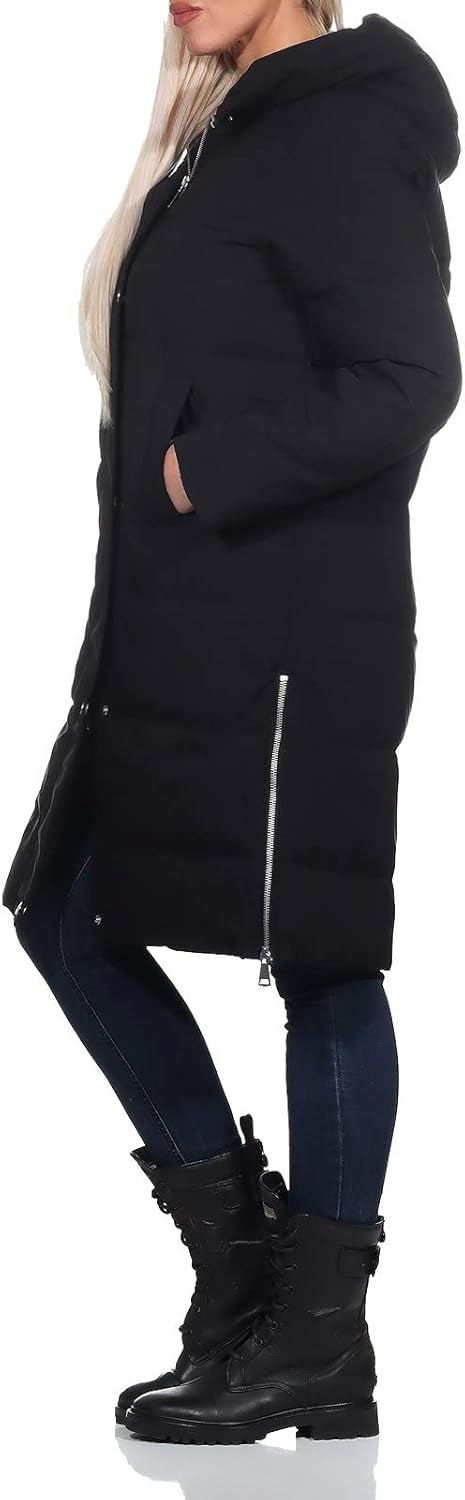 Hailys JK Alice Frauen Mantel schwarz Basics, Streetwear S Schwarz, S Schwarz