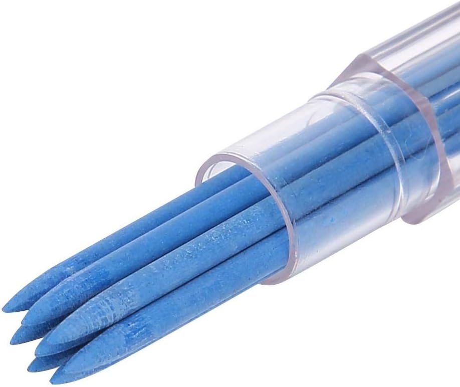 2,0 mm Farbstiftmine, 9 verschiedene farbige Blei Nachfüllungen, fette und 90 mm hohe mechanische Na