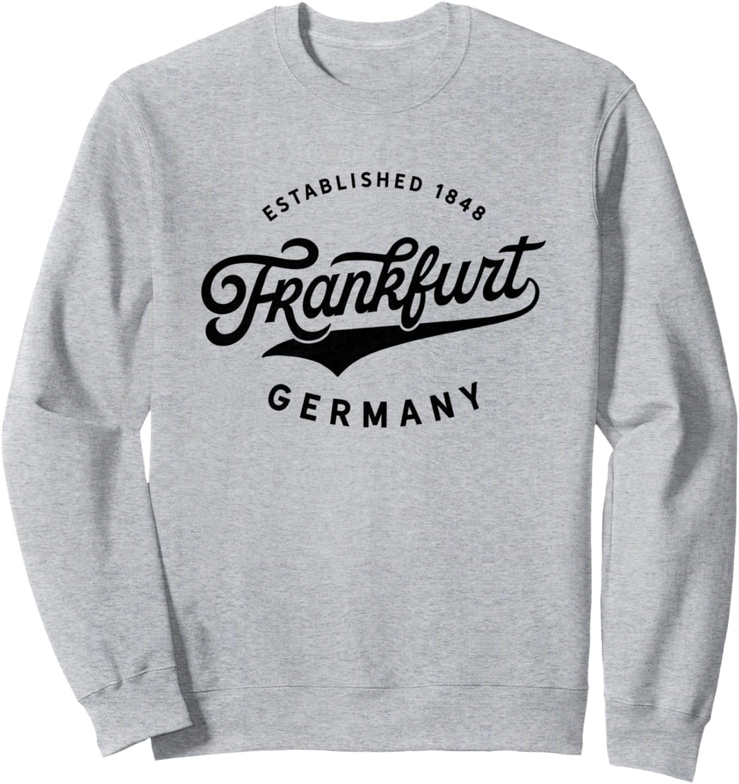 Classic Retro Vintage Frankfurt Germany 1848 Souvenir Sweatshirt