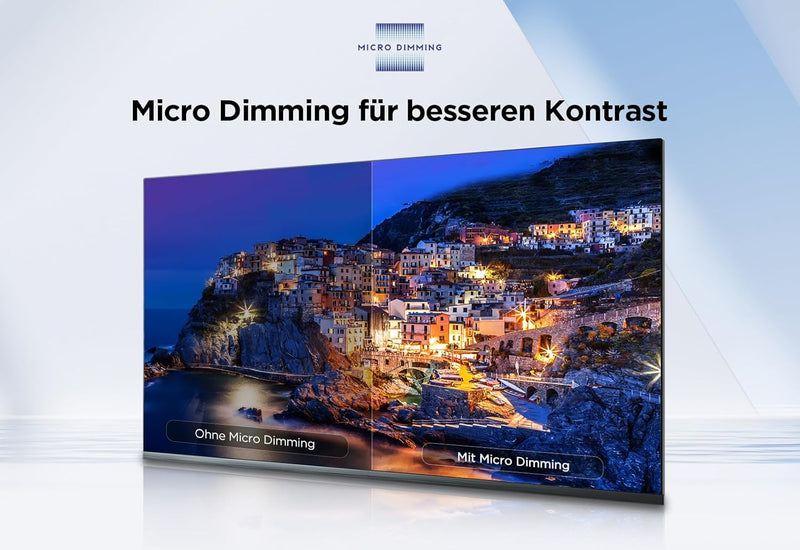 TCL 55V6B 55 Zoll, 4K Ultra HD, HDR TV, Smart TV unterstützt von Google TV (Dolby Audio, Motion Clar