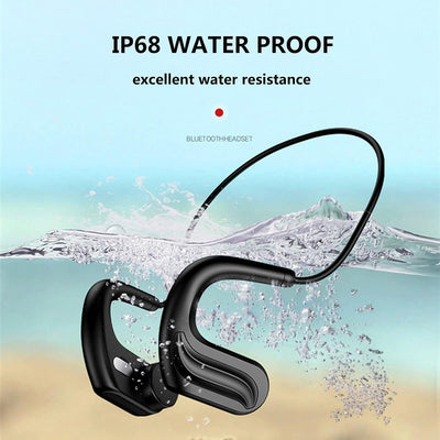 ESSONIO wasserdichte kopfhörer Schwimmen knochenschall kopfhörer Bluetooth 5.0,Offenes Design kopfhö